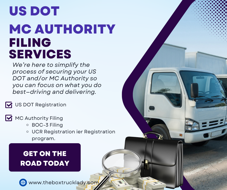 US DOT & MOTOR CARRIER AUTHORITY